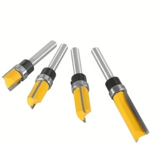 4 Pcs 1/4 Shank Router Bits - Picture 1 of 10