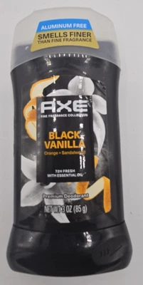Axe Fine Fragrance Collection Vainilla Negra con Aceites Desodorante en Barra, 3 OZ Foto 1 de 2