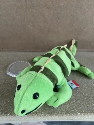 Vintage 1999 Coca Cola International Mexico - Paco The Iguana - Beanie Plush - Image 1 of 4