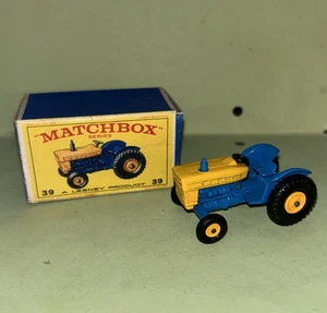 Matchbox Series 39 Ford Farm Tractor Original Model Reproduction Box 2245 - Picture 1 of 8