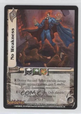 Universal Fighting System (UFS) 2007 - Darkstalkers No Weakness #DS01-026 Foto 1 de 2