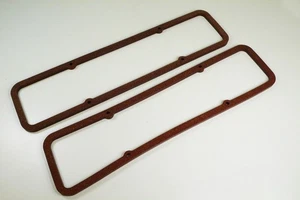 5/16" extra Thick Small Block Chevy 283 305 327 350 Cork Valve Cover Gasket SBC - Picture 1 of 2