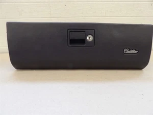 92-2002 CADILLAC DEVILLE GLOVE COMPARTMENT BOX ASSEMBLY BLUE VERY NICE CONDITION - Picture 1 of 9