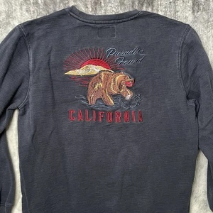 Vintage Lucky Brand California Paradise Found Embroidered XL Pullover Sweater - Picture 1 of 6