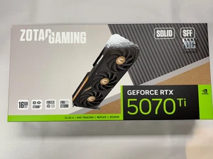 ZOTAC Gaming GeForce RTX 5070 Ti 16GB GDDR7 Gaming Graphics Card New!!! - Picture 1 of 4