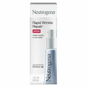 Neutrogena Rapid Wrinkle Repair Serum with Accelerated Retinol 1 Ounce Pack of 3 - Picture 1 of 2