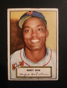 1952 Topps #26 Monte Irvin VG+