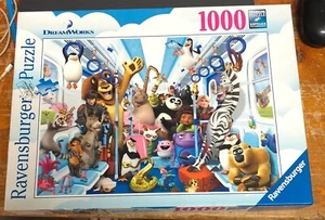 Puzzle 1000 Teile "Dream Works Familie auf Reisen" selten - Bild 1 von 1