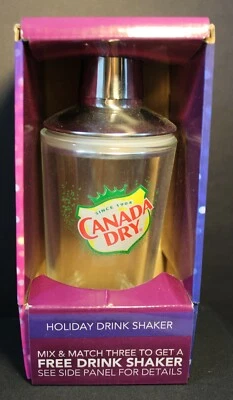 CANADA DRY Holiday Drink Shaker - Bar Drink Shaker - Advertising  - Изображение 1 из 4