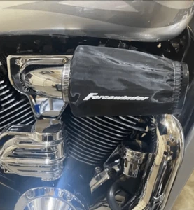 ForceWinder Honda VTX 1800 Air Cleaner - Show Polished Finish - Picture 1 of 3
