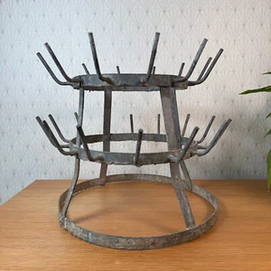 Vintage French Wine Champagne Bottle Drying Wine Rack hanger 2112243 - Picture 1 of 6