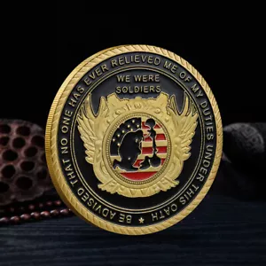 10 PCS U.S. Gold Collection Iron Coin Plating Commemorative Veteran Decoration - Picture 1 of 3