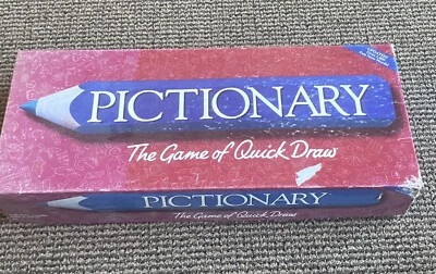 PICTIONARY Juego de Mesa de Dibujo Rápido 1997 Vintage Foto 1 de 4