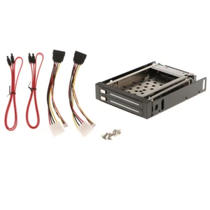 2,5 '' Trayless Hot Swap SATA Mobile Rack Rückwandplatine Dual Drive SATA - Bild 1 von 12
