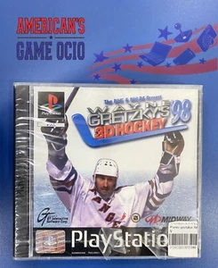 Wayne Gretzky’s 3D Hockey 98 PlayStation 1 Videojuegos Retro - Imagen 1 de 9
