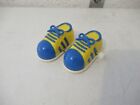 Pair of Tennis Shoes Tomy vintage wind-up toy WORKS BUT GETS STUCK