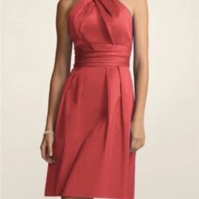 David's Bridal Guava Dress, worn once, dry cleaned - Image 1 of 4
