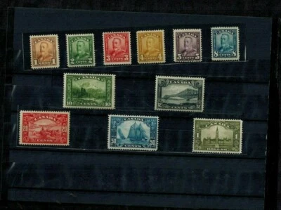 Canada Scott 149-159 Particularly Fresh MLH F/VF CV $750 - Image 1 of 2