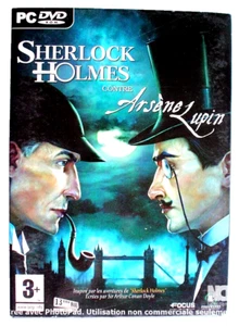 JEU PC DVD-ROM DE 2007, SHERLOCK HOLMES CONTRE ARSÈNE LUPIN - Imagen 1 de 7