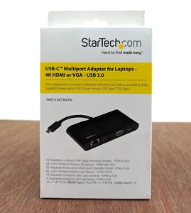 T StarTech.com USB-C  Multiport adapter for laptops-4K HDMI or VGA-USB 3.0 - Picture 1 of 5