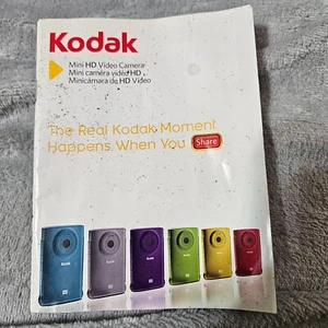 Kodak Mini HD video camera Manual - Picture 1 of 3