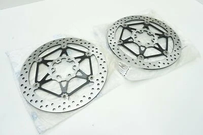 Juego de discos de freno delanteros Moto Guzzi Norge 8V 2010-2016 B044279 B044280 320mm  Foto 1 de 4