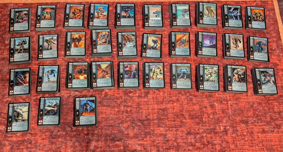 Battletech CCG Commander's Edition Com/Unc Clan Mech Lot 152x Total Cards - Image 1 of 1
