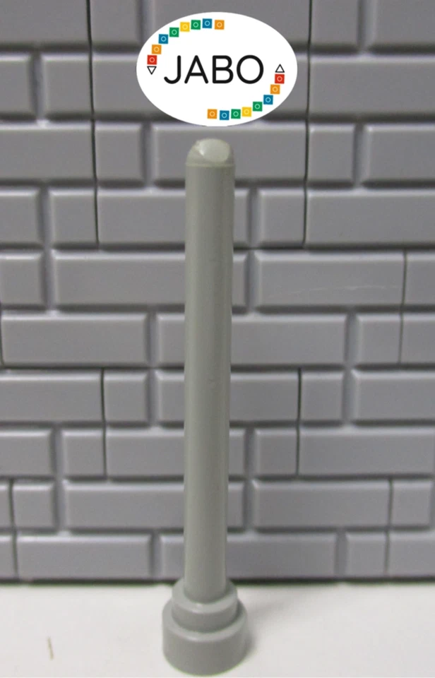 (A9/16/6) Antena LEGO 3957 gris claro antiguo 920 7126 6970 5561 6085 10123 5956 5571 Foto 1 de 1