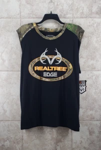 Antlers Edge Camo RealTree Staghorn Creek ärmelloses Hemd Tank Herren Größe 2XL - Bild 1 von 6