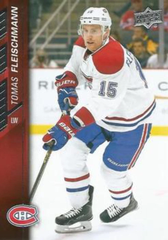 #354 Tomas Fleischmann - Montreal Canadiens - 2015-16 Upper Deck Hockey - Image 1 of 1
