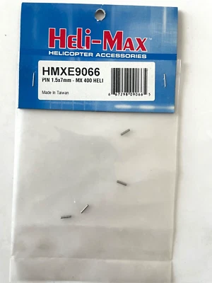 HMXE9066 HeliMax  Pin 1.5x7mm MX 400 Heli Radio Control Helicopter New In Pack - Image 1 of 2