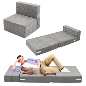 SLSY Sofá Cama Plegable Colchón de Piso Niño Pequeño Lavable Alfombra de Siesta 63x25,6x6 pulgadas - Imagen 1 de 35