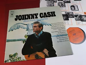 Johnny Cash  FROM SEA TO SHINING SEA  -  LP CBS S 62972 Holland 1972 near mint - Picture 1 of 3