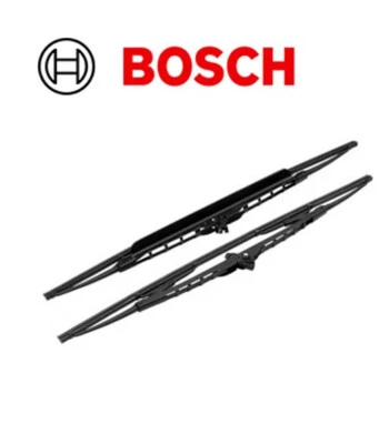 Juego de 2 escobillas limpiaparabrisas delanteras para Volvo 850 c70 s70 v70 OEM BOSCH Foto 1 de 4