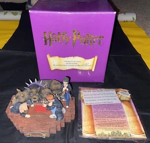 Vintage 2000 Harry Potter Through The Trapdoor Light up Statue Figurine New TD - Picture 1 of 12