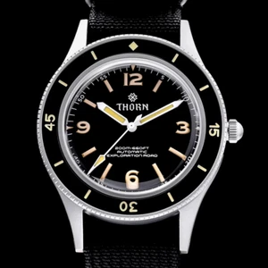Orologio THORN 50-Fathoms 40mm NH35 movimento Seiko meccanico 200m - Foto 1 di 18