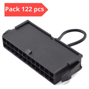 122er Set ATX Bridge Adapter PSU 24 Pin Buchse Netzteil - Bild 1 von 12