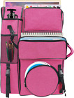 Art Portfolio Carry Bag 20" X 26", Canvas Art Portfolio Backpack Traveling Outdo