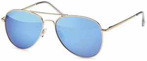 Gil Polarisationsbrille Pilotenbrille goldenes Gestell Pol-Brille Polarisation - Picture 1 of 4