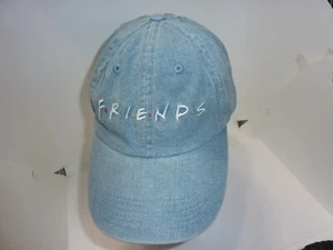 FRIENDS THE EXPERIENCE Mütze bestickt Logo StrapBack Warner Bros. BLAU DENIM - Bild 1 von 4