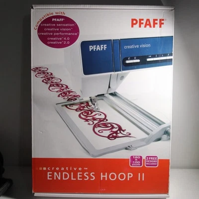 Pfaff Creative Endless Hoop II Novo Selado - Imagem 1 de 4