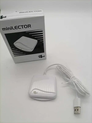Bit4id miniLector Evo USB 2.0 Kartenleser für digitale Signatur SPID Gesundheits - Bild 1 von 4