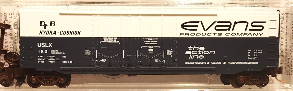 N Scale MTL 07500140 Evans Products Co Billboard 50' Double Plug Door Boxcar 180