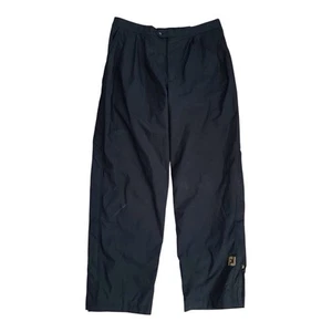 Dryjoys by Footjoy Rain Tear Away Snap Zipper Golfhose schwarz Größe Large - Bild 1 von 10