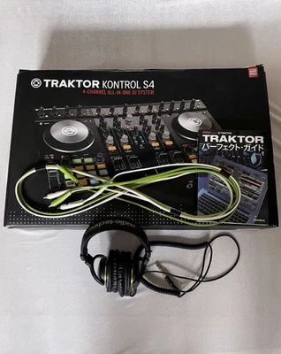 Native Instruments Traktor Kontrol S4 MK2 DJ Controller Mint w/ Extras Tested - Image 1 of 4