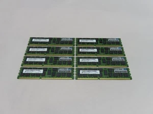 LOT OF 8X 16GB MICRON MT36JSF2G72PZ-1G6E1LE PC3-12800R 2RX4 ECC SERVER RAM - Picture 1 of 3