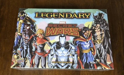 Upper Deck Marvel Legendary Secret Wars Volume 1 Deck Building Game IN SHRINK  - Image 1 of 4