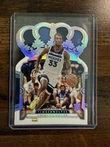2023-24 Crown Royale Leonard Miller RC /18 Wolves - Picture 1 of 2