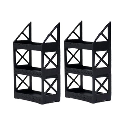 2 pezzi in scala 1/64 porta pneumatici multi-pneumatico ruote antiruggine - Immagine 1 di 4