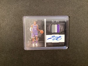 2017-18 PANINI NOIR DEAARON FOX ROOKIE RPA #97/99 KINGS RC AUTO PATCH - Picture 1 of 2